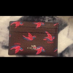 Coach card holder